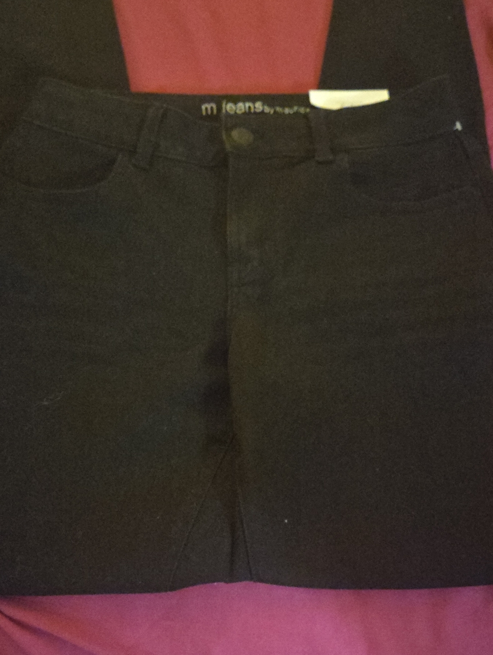 Maurices Women's Black Stretch High-Rise  Jeggings Jeans, Medium.